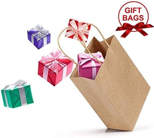 Small Size Brown Strong Twisted Handles Bags