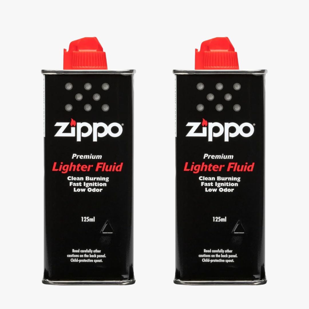 Zippo Lighter Fuel with Low Odour Lighter Fluid - Pack of 2