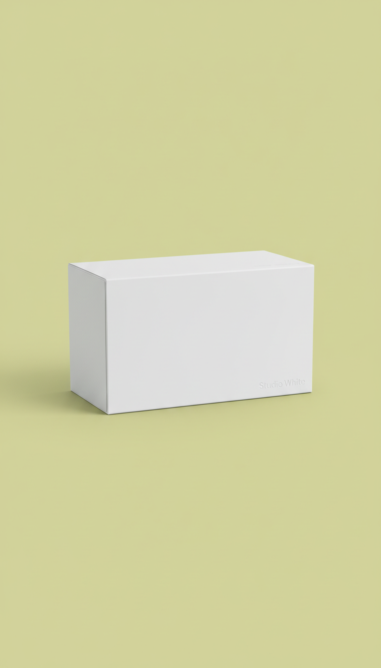 Studio White Branded Tissue Paper