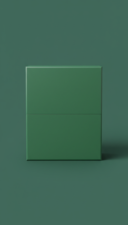 Fashion Green Rigid Gift Box