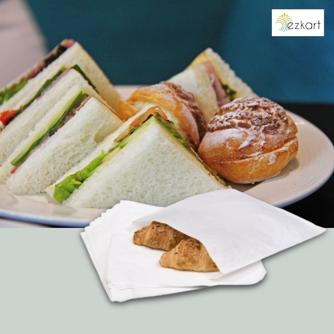 Versatile White Sulphite Paper Bags Assorted Sizes for Groceries, and Many More