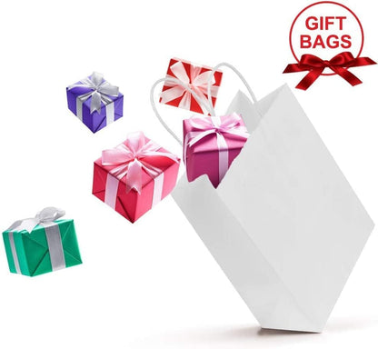 Small Size White Strong Twisted Handles Bags