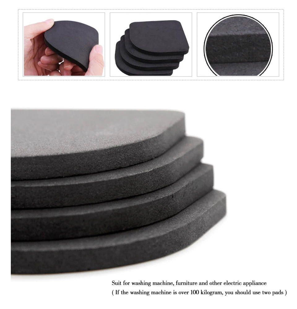 High Quality Washing machine shock pads Anti-vibration pad 4pcs set