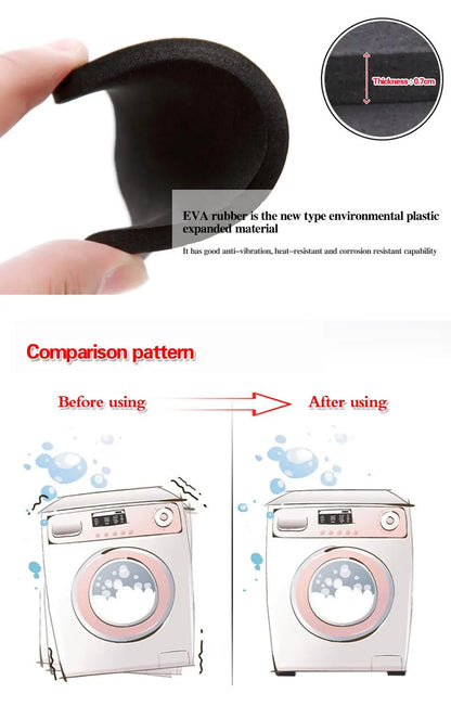 High Quality Washing machine shock pads Anti-vibration pad 4pcs set