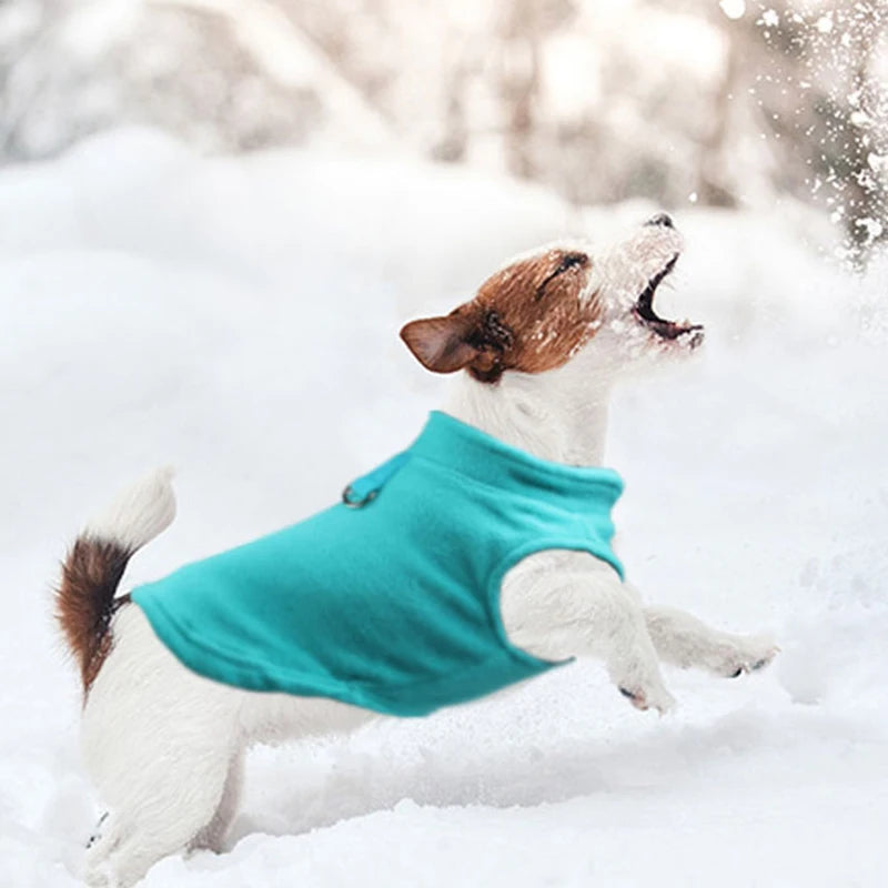 Cozy Winter Fleece For Your Dog wear