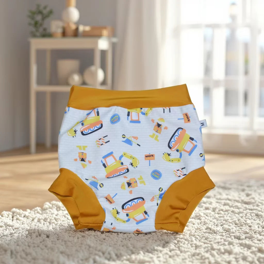ezkart Kids Swimming Diaper Newborn Baby High Waist Swim Nappies Washable Sunproof Cloth Nappies