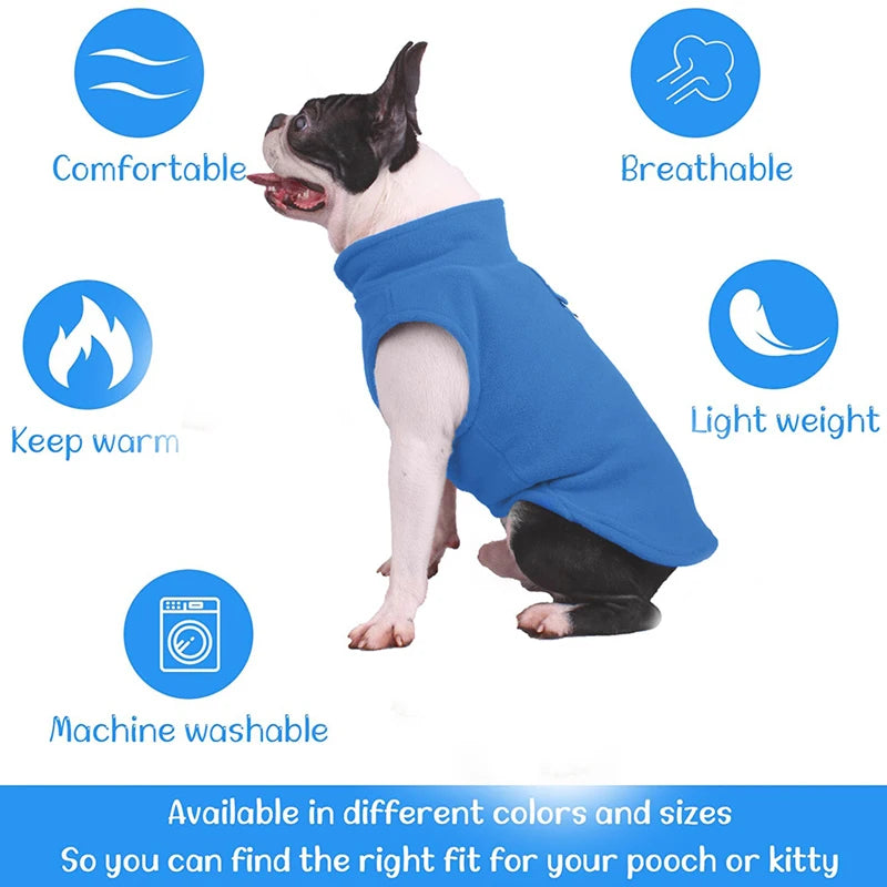 Cozy Winter Fleece For Your Dog wear