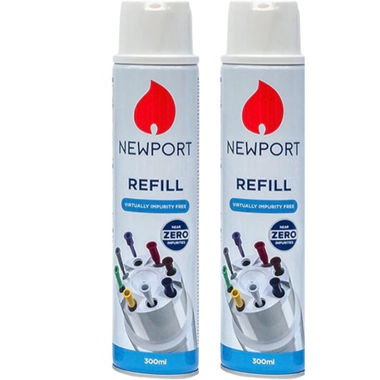 Newport Gas For Lighters Compatible with All Lighters - 300ml