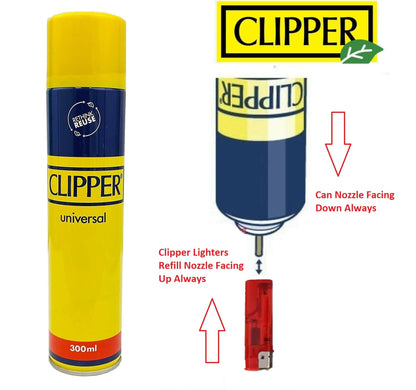 Clipper Gas Universal Refill Fluid - 300ml